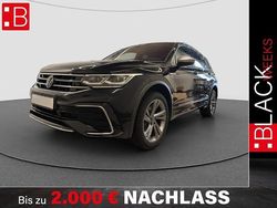 Schwarz Gebraucht 2022 VW Tiguan Allspace R-line SUV | 36.350 € (Etwas zu teuer)