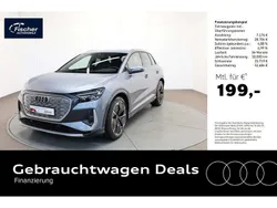Blau Gebraucht 2022 Audi Q4 e-tron S-Line SUV | 35.880 € (Superpreis)
