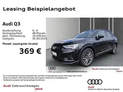 Mythosschwarz metallic Gebraucht 2024 Audi Q3 Sport SUV | 38.314 € (Fairer Preis)
