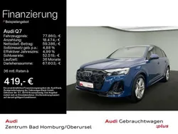 Ascariblau metallic Gebraucht 2024 Audi Q7 S-Line SUV | 77.860 € (Guter Preis)