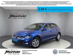 Reef blue metallic Neu 2024 VW Polo IQ Drive Limousine | 23.888 € (Etwas zu teuer)