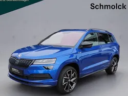 Blau Gebraucht 2021 Skoda Karoq SportLine SUV | 26.490 € (Fairer Preis)