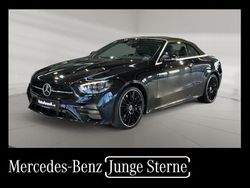 Metalliclack obsidianschwarz Gebraucht 2023 Mercedes E300 AMG Cabrio | 49.930 € (Fairer Preis)