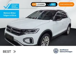 Pure white/schwarz Gebraucht 2024 VW T-Roc Style SUV | 28.499 € (Fairer Preis)