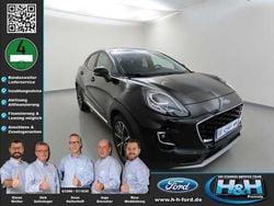Obsidianschwarz Gebraucht 2021 Ford Puma Titanium X SUV | 16.740 € (Guter Preis)