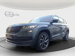 Quarzgrau metallic Gebraucht 2021 Skoda Kodiaq SportLine SUV | 27.990 € (Guter Preis)