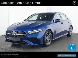 Blau Gebraucht 2024 Mercedes A220 AMG Limousine | 36.176 € (Guter Preis)