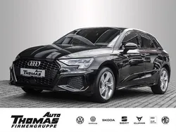 Schwarz Gebraucht 2022 Audi A3 Sportback e-tron S-Line Limousine | 24.989 € (Superpreis)