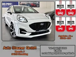 Weiß Gebraucht 2024 Ford Puma ST-Line SUV | 22.780 € (Guter Preis)