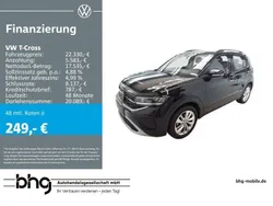 Schwarz Gebraucht 2024 VW T-Cross Life SUV | 22.330 € (Fairer Preis)