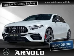 Weiß metallic Gebraucht 2022 Mercedes A45 AMG AMG Limousine | 52.740 € (Fairer Preis)