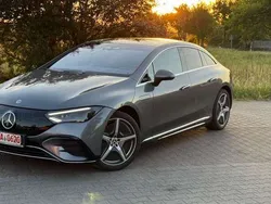 Selenitgrau metalliclack Gebraucht 2022 Mercedes EQE350 AMG line Limousine | 49.800 € (Fairer Preis)