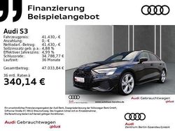 Schwarz Gebraucht 2024 Audi S3 Ambiente Limousine | 41.430 € (Fairer Preis)