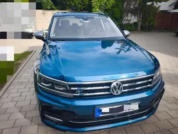 Blau Gebraucht 2020 VW Tiguan Allspace Highline SUV | 33.990 € (Etwas zu teuer)