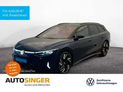 Aquamarinblau metallic Gebraucht 2024 VW ID.7 GTX Limousine | 60.970 €
