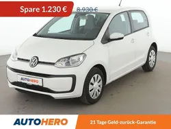 Weiß Gebraucht 2018 VW up! move up! Kleinwagen | 7.480 € (Fairer Preis)