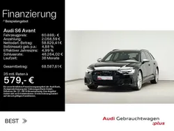 Brillantschwarz Gebraucht 2023 Audi S6 Ambiente Kombi | 60.888 € (Fairer Preis)
