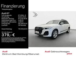 Weiß Gebraucht 2024 Audi Q7 S-Line SUV | 67.890 €