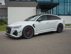 Gletscherweiß metallic Gebraucht 2021 Audi RS6 Sport Kombi | 197.500 € (Teuer)