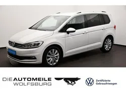 Pure white Gebraucht 2019 VW Touran Highline Van / Kleinbus | 22.980 € (Fairer Preis)