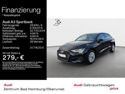 Schwarz Gebraucht 2023 Audi A3 Sportback e-tron Performance Kleinwagen | 27.890 € (Fairer Preis)