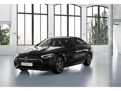 Schwarz black Gebraucht 2022 Mercedes C300 AMG Limousine | 42.880 € (Fairer Preis)