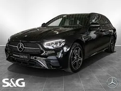 Metalliclack obsidianschwarz Gebraucht 2022 Mercedes E300 AMG Kombi | 38.870 € (Etwas zu teuer)