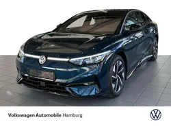 Blau (aquamarinblau metallic/schwarz) Neu 2025 VW ID.7 Pro Limousine | 66.411 € (Teuer)