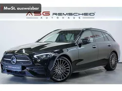 Schwarz Gebraucht 2024 Mercedes C300 AMG line Kombi | 55.990 €