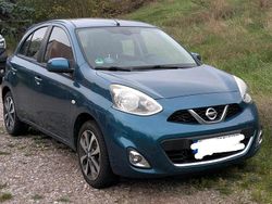 Blau Gebraucht 2015 Nissan Micra Kleinwagen | 4.600 € (Fairer Preis)