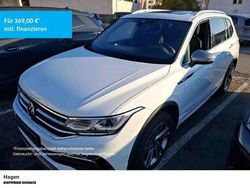 Weiss Gebraucht 2022 VW Tiguan Allspace R-line SUV | 36.950 € (Etwas zu teuer)