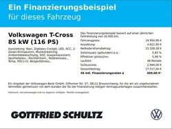Grau Gebraucht 2019 VW T-Cross R-line SUV | 19.950 € (Fairer Preis)