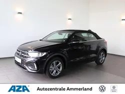 Schwarz Gebraucht 2025 VW T-Roc Cabriolet R-line Cabrio | 41.979 € (Teuer)