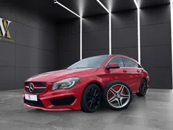 Rot Gebraucht 2015 Mercedes CLA200 Shooting Brake AMG line Kombi | 16.990 € (Fairer Preis)