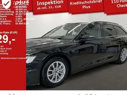 Mythosschwarz metallic Gebraucht 2024 Audi A6 S-Line Kombi | 53.999 €