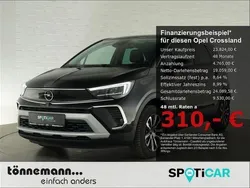 Karbon schwarz (metallic) Gebraucht 2024 Opel Crossland Elegance SUV | 23.824 € (Fairer Preis)