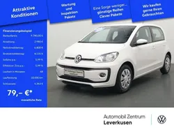 Candy weiss Gebraucht 2019 VW up! move up! Kleinwagen | 9.780 € (Fairer Preis)