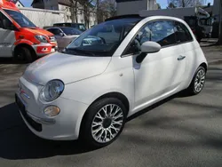 Weiß Gebraucht 2012 Fiat 500 Lounge Cabrio | 6.990 € (Fairer Preis)