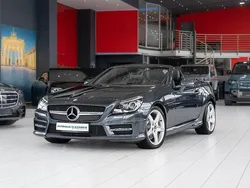 Tenoritgrau metalliclack Gebraucht 2013 Mercedes SLK350 AMG line Cabrio | 27.980 € (Etwas zu teuer)