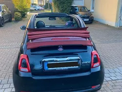 Schwarz Gebraucht 2020 Fiat 500C Rockstar Cabrio | 11.700 € (Fairer Preis)
