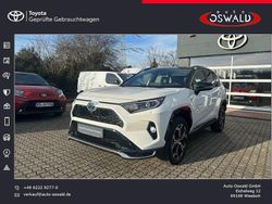 Novaweiß perleffekt / dach schwarz Gebraucht 2021 Toyota RAV4 Hybrid Style SUV | 35.490 € (Fairer Preis)