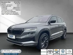 Graphitegrau metalli (metallic) Gebraucht 2024 Skoda Karoq SportLine SUV | 37.490 € (Etwas zu teuer)