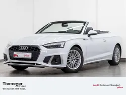 Gletscherweiß metallic Gebraucht 2024 Audi A5 Cabriolet S-Line Cabrio | 44.770 € (Fairer Preis)