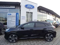 Obsidianschwarz metallic Gebraucht 2021 Ford Puma ST-Line X SUV | 21.900 € (Fairer Preis)