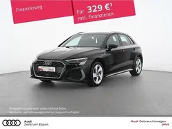 Schwarz Gebraucht 2022 Audi A3 Sportback S-Line Limousine | 27.480 € (Guter Preis)