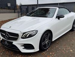 Weiß Gebraucht 2019 Mercedes E220 AMG line Cabrio | 33.999 € (Fairer Preis)