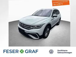 Pure white Gebraucht 2024 VW Tiguan Allspace Life SUV | 35.690 € (Superpreis)