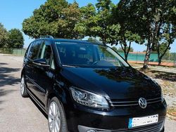 Schwarz Gebraucht 2012 VW Touran Highline Van / Kleinbus | 10.998 € (Etwas zu teuer)