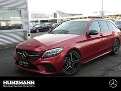 Manufaktur hyazinthrot metallic Gebraucht 2019 Mercedes C200 AMG Kombi | 24.387 € (Teuer)