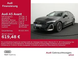 Mythosschwarz metallic Gebraucht 2025 Audi A5 S-Line Coupé | 72.190 € (Fairer Preis)